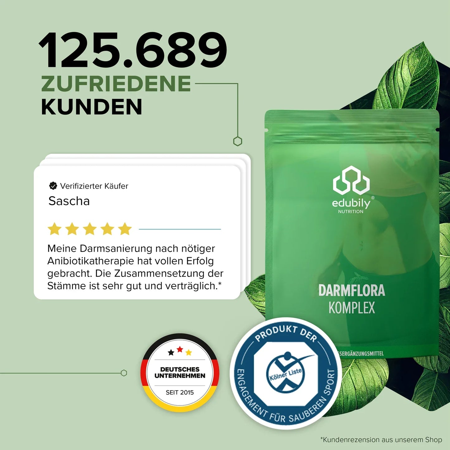 edubily® Darmflora-Komplex | 250g