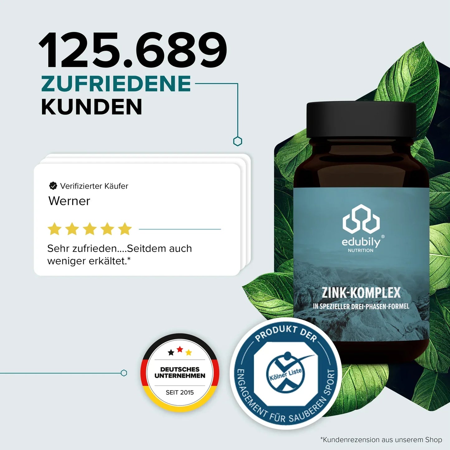 edubily® Zink-Komplex Kapseln