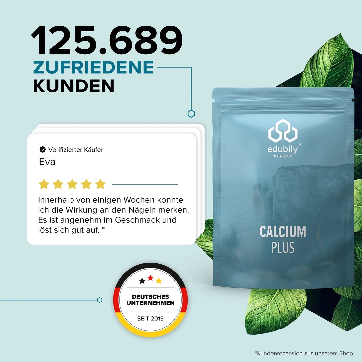 edubily® Calcium Pulver | 480g