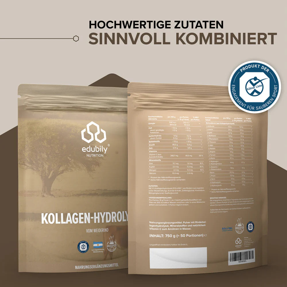 edubily® Kollagen-Hydrolysat Pulver