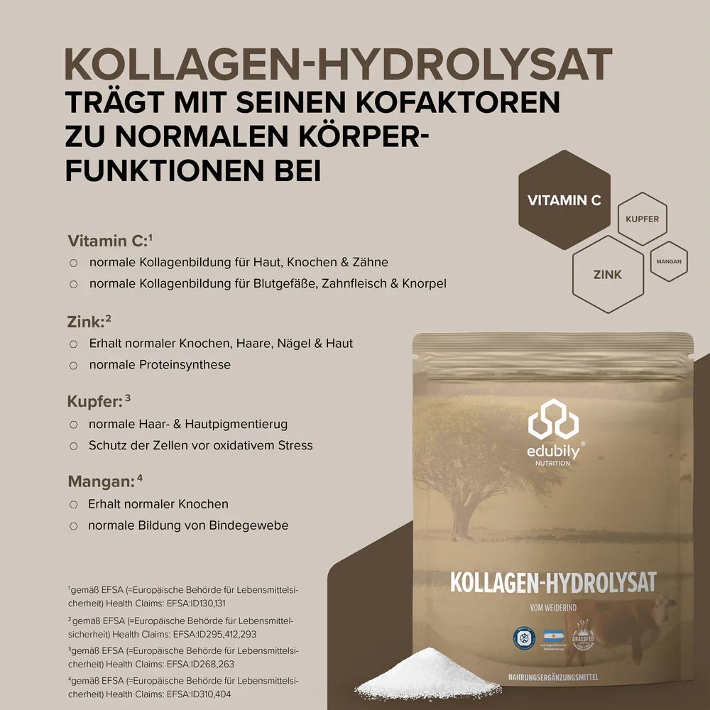 edubily® Kollagen-Hydrolysat Pulver