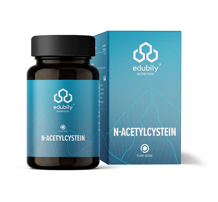 edubily® PURE N-Acetyl-L-Cystein (NAC) | 180 Kapseln