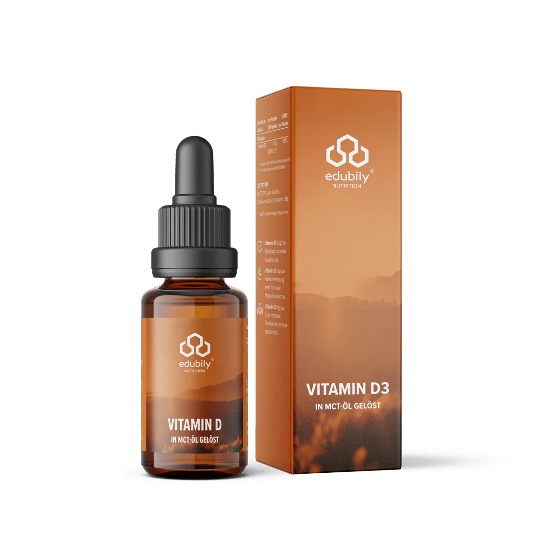 edubily® Vitamin D Öl | Kapseln oder Tropfen