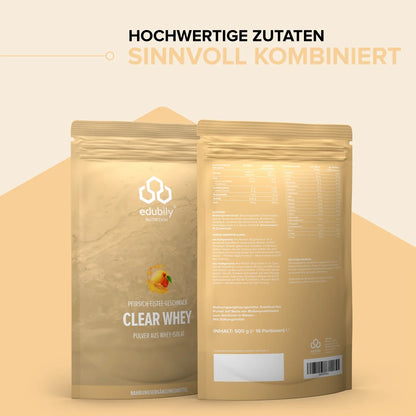edubily® Clear Whey - Pulver aus Whey-Isolat | 500g