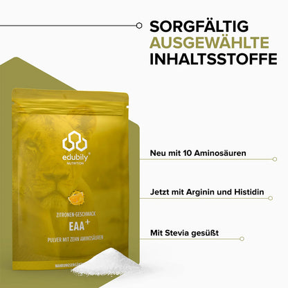 edubily® EAA Pulver – Essenzielle Aminosäuren | 400g