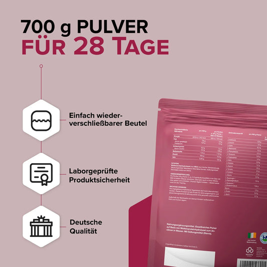 edubily® Whey-Hydrolysat Pulver aus Weidemilch | 700g