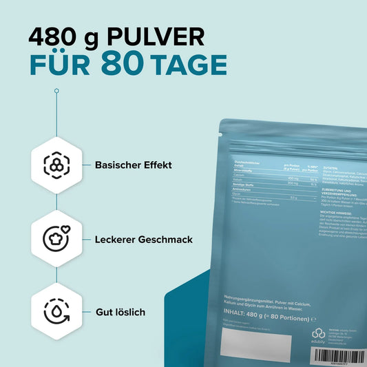 edubily® Calcium Pulver | 480g