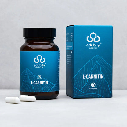 edubily® PURE L-Carnitin Kapseln | 60 Kapseln
