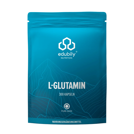 edubily® PURE Glutamin Kapseln | 300 Kapseln