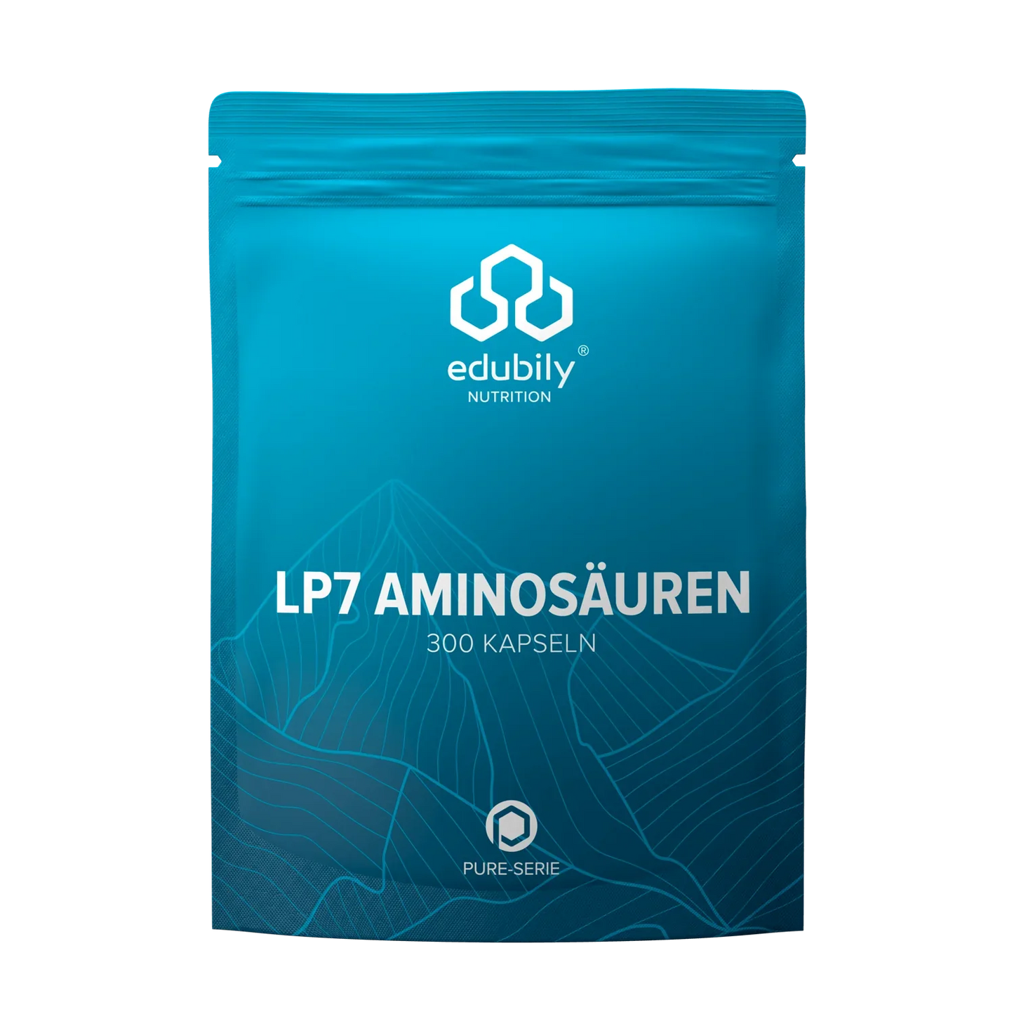 edubily® PURE LP7 Aminosäuren Kapseln | 300 Kapseln