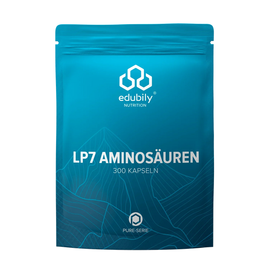 edubily® PURE LP7 Aminosäuren Kapseln | 300 Kapseln