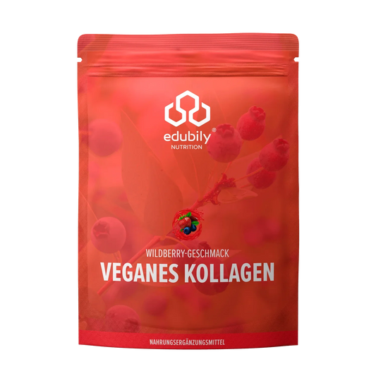 edubily® Veganes Kollagen Pulver (Wildberry) | 450g