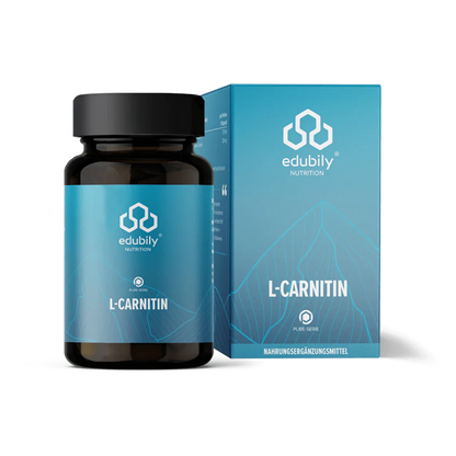 edubily® PURE L-Carnitin Kapseln | 60 Kapseln