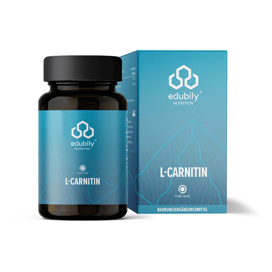 edubily® PURE L-Carnitin Kapseln | 60 Kapseln
