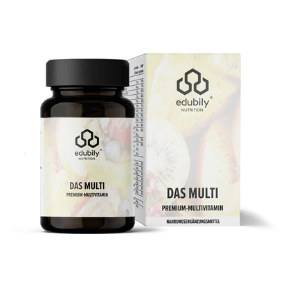 edubily® Das Multi – Premium-Multivitamin-Kapseln | 90 Kapseln