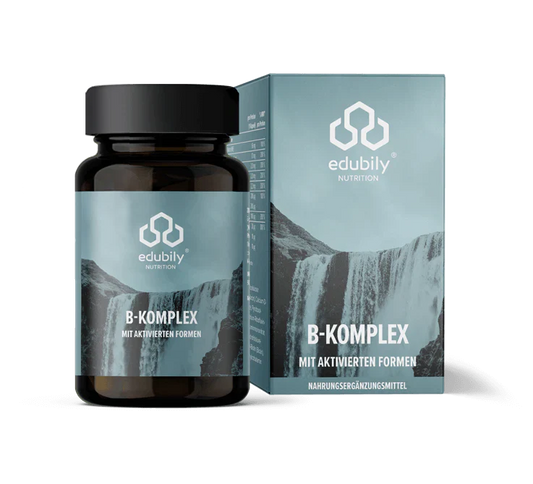 edubily® Vitamin B-Komplex | 90 Kapseln